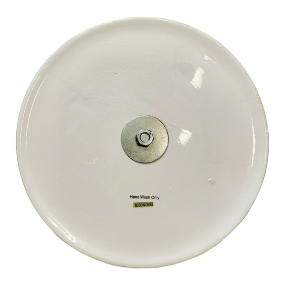 Vintage Ceramic Birthday Cake Pedestal Stand with Presents Server - Picture 13 of 13